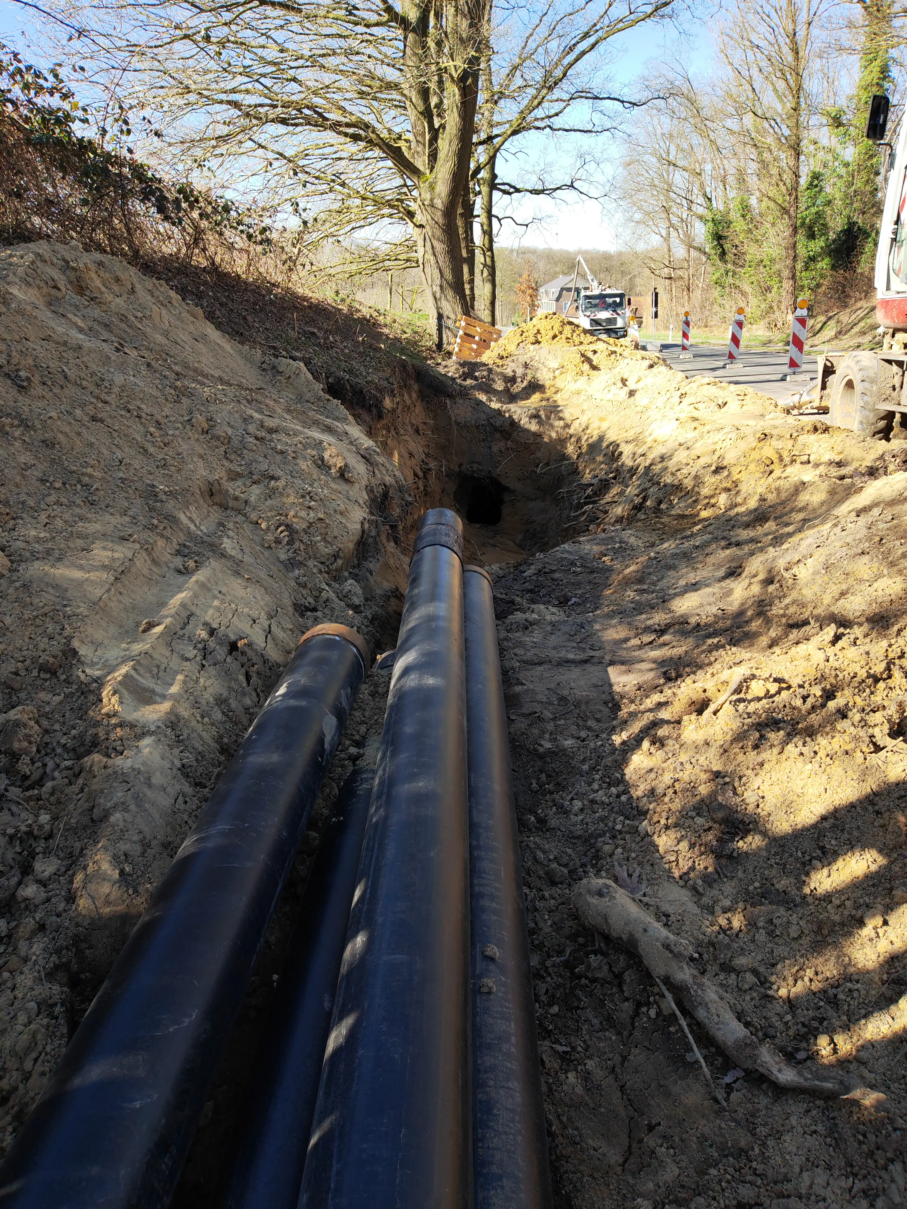 Kabelleitungstiefbau Projekt