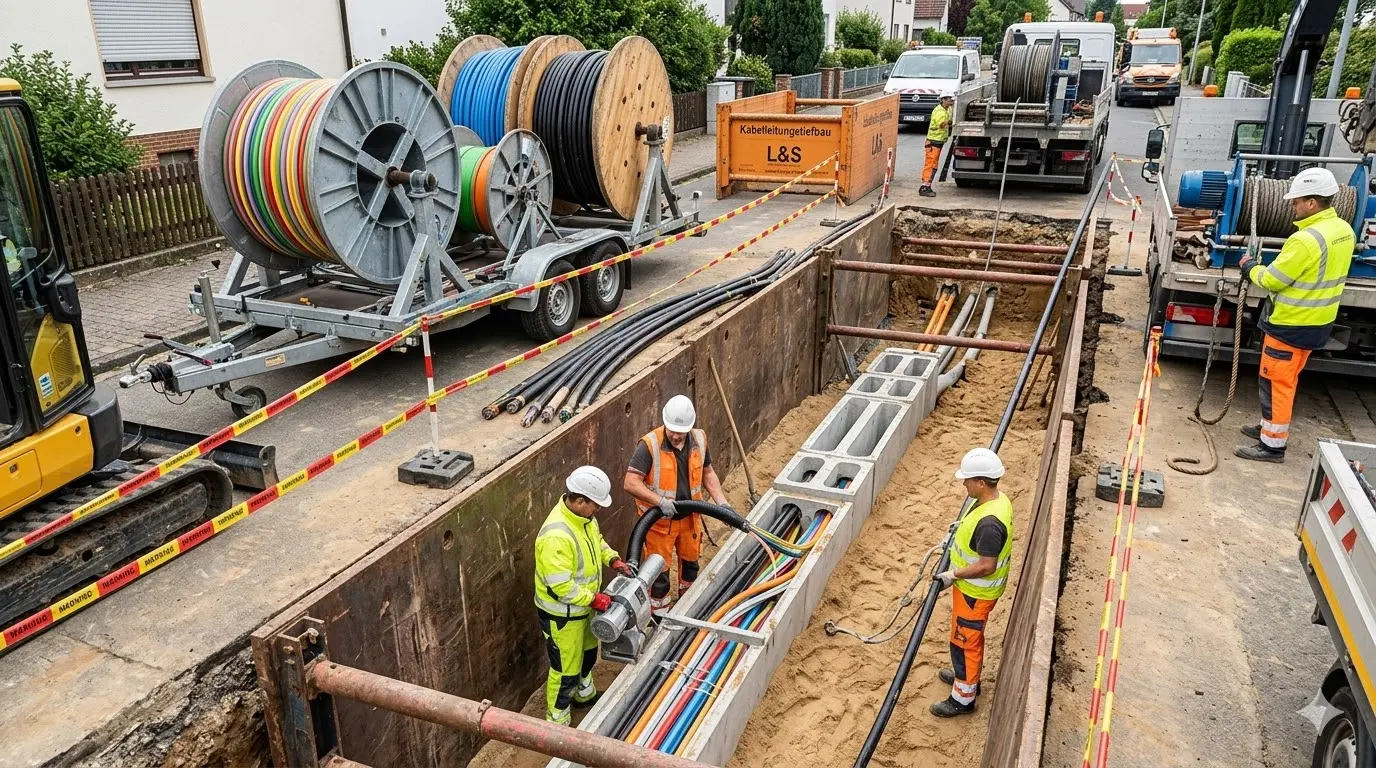 Kabeltiefbau